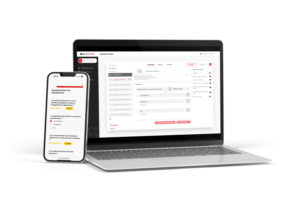 questionnaire mobile & pc